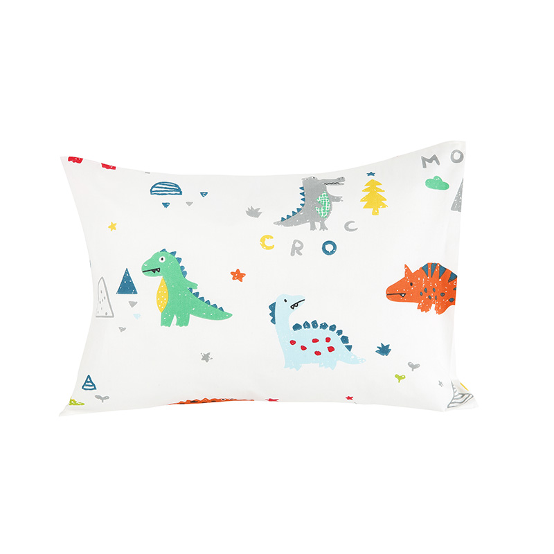 Bomulls smårollingsputevar - Sett med 2 - Reise Pillow Cases konvolutt lukking